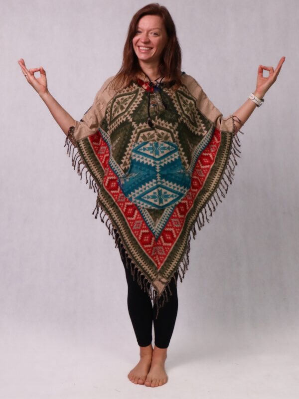 Wyprzedane! Ponczo z Nepalu 08