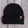 beanie czarna (3) Czapka uniwersalna beanie czarna