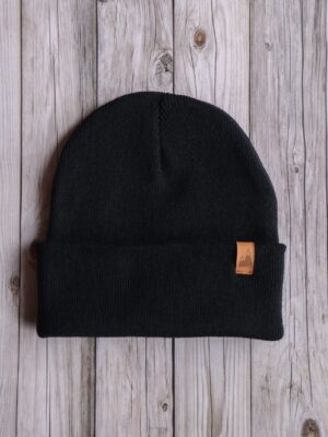 beanie czarna (3) Czapka uniwersalna beanie czarna