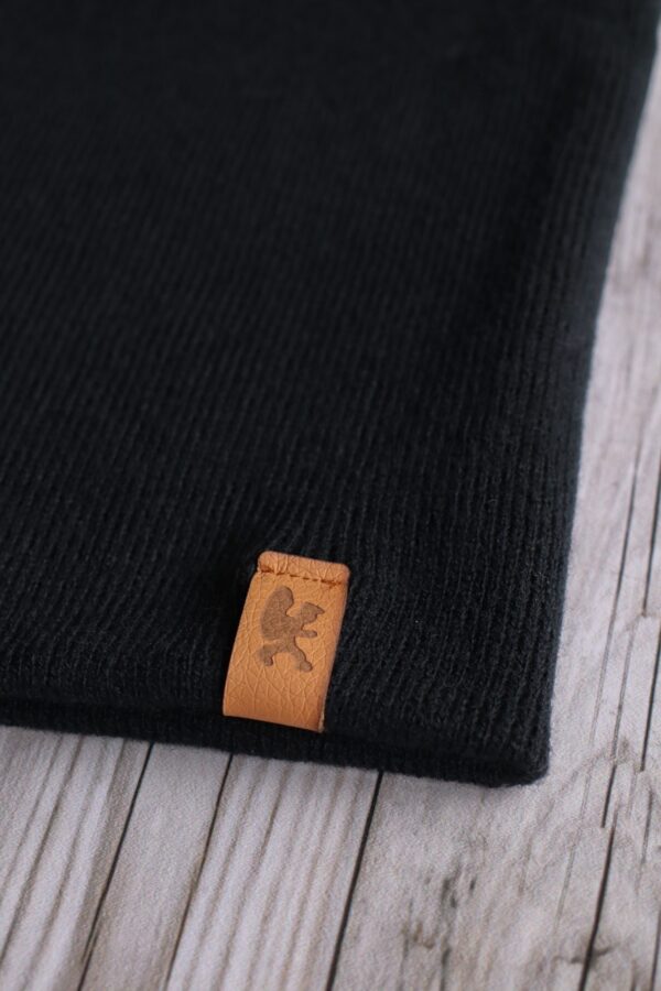 beanie czarna Czapka uniwersalna beanie czarna