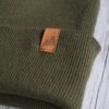 Czapka uniwersalna beanie oliwkowy