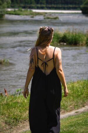 Kombinezon BISTARI & LAURA MARIA, czerń