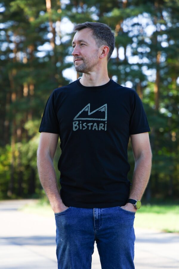 koszulka bistari Koszulka klasyczna BISTARI - czarna
