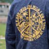 longsleeve into the wild Longsleeve oversize Into The Wild - granatowy marmur
