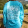 Longsleeve take it slow Longsleeve oversize Take It Slow - niebieski