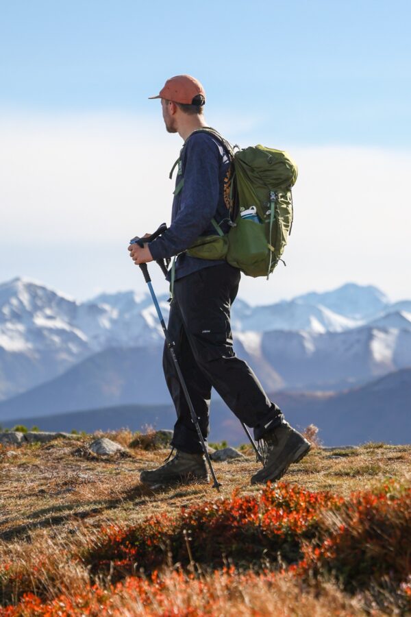 spodnie trekkingowe Spodnie trekkingowe lekkie i szybkoschnące - czarne