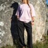 spodnie trekkingowe Spodnie trekkingowe lekkie i szybkoschnące - czarne