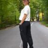 spodnie trekkingowe Spodnie trekkingowe lekkie i szybkoschnące - czarne